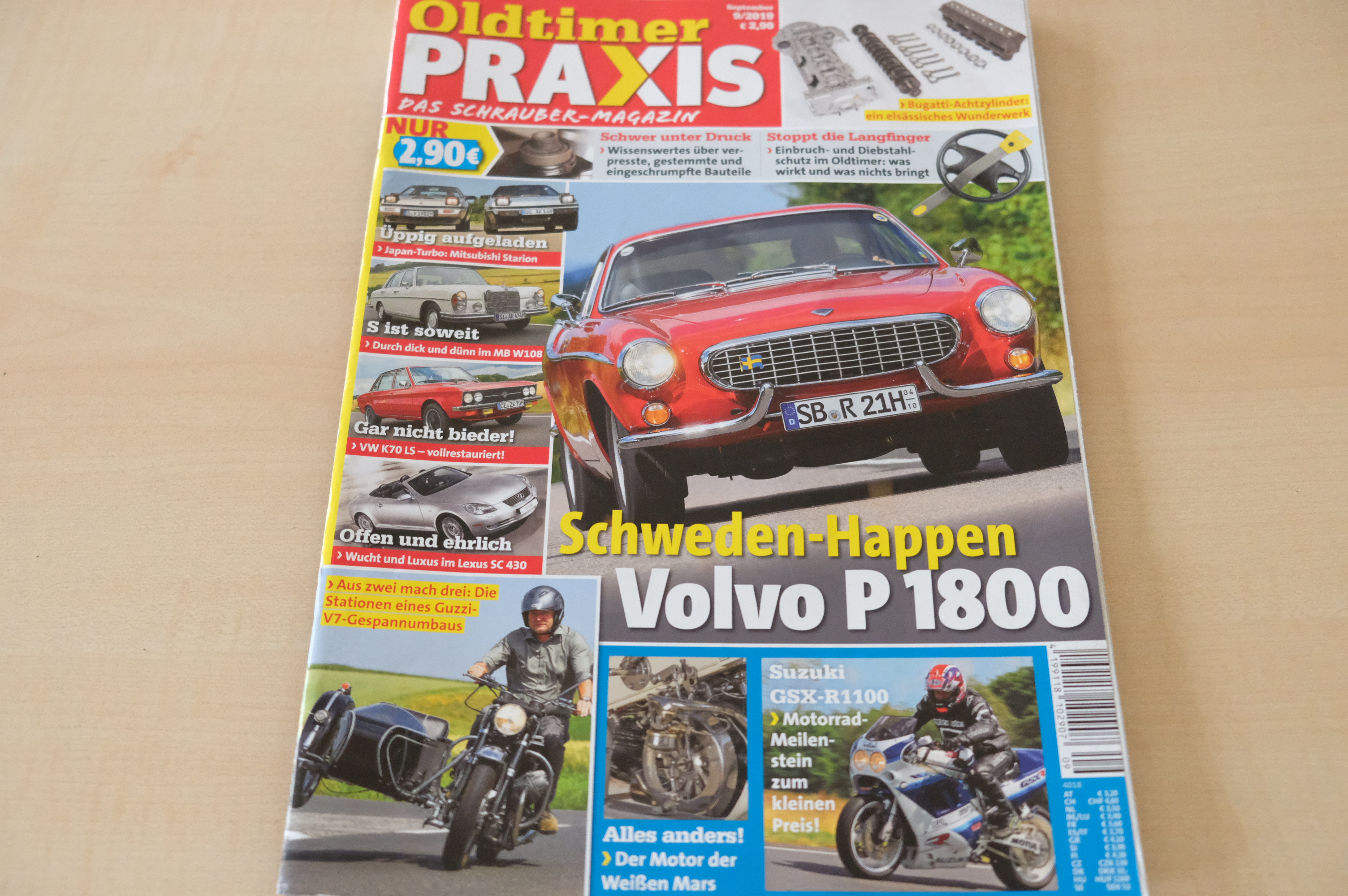 Deckblatt Oldtimer Praxis (09/2019)
